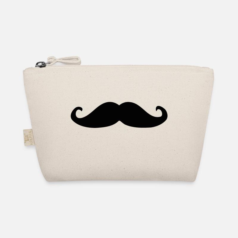 Beard mask - mustache mustache Organic Pouch
