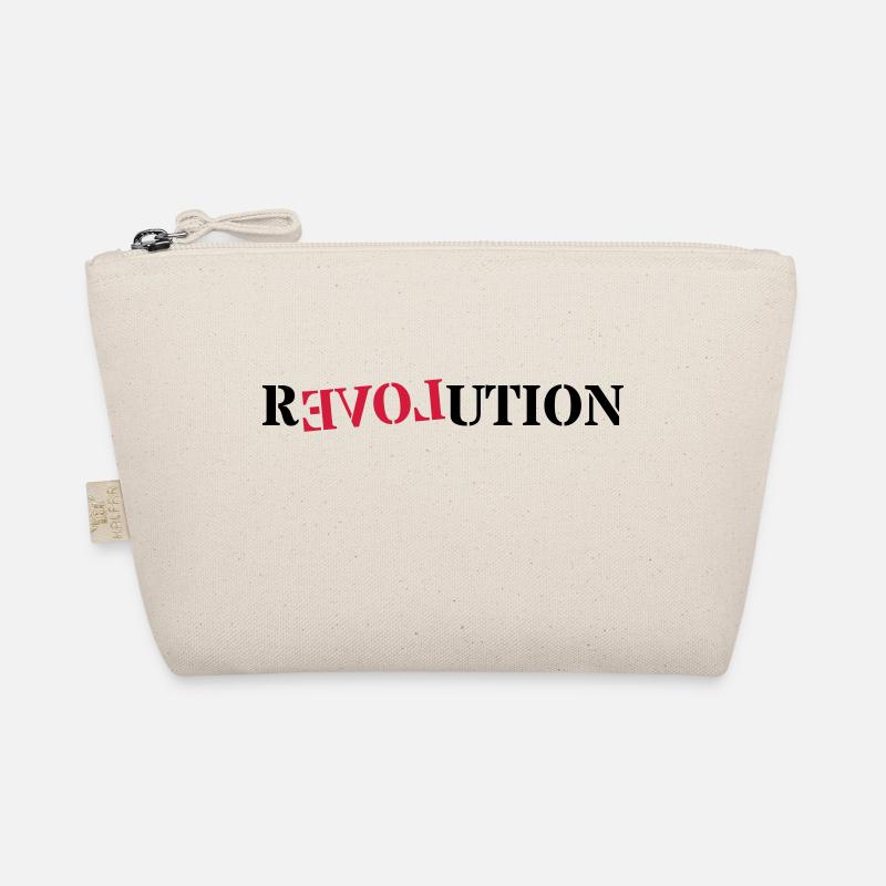 Revolution Love - Bio-Täschchen - Natur