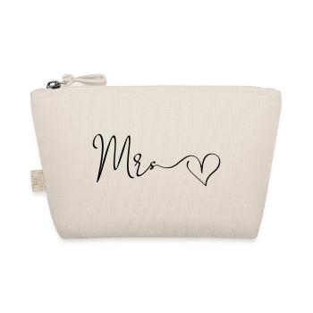 Mrs. Big Heart customizable - Organic Pouch - nature - Front