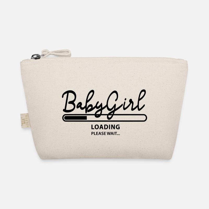 Baby girl loading - Bio-Täschchen - Natur