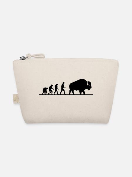 buffalo evolution - Organic Pouch - nature