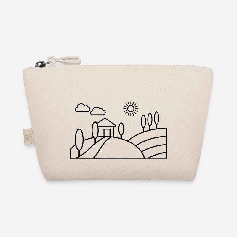 Tuscany landscape Organic Pouch