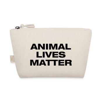animal lives matter - Bio-Täschchen - Natur - Vorne