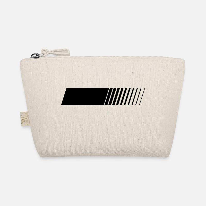 Racing stripes left blank Organic Pouch