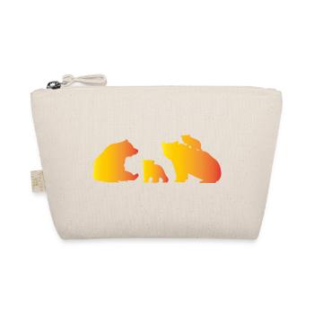 Ours en famille amoureux de toute la famille - Trousse biologique - nature - Devant