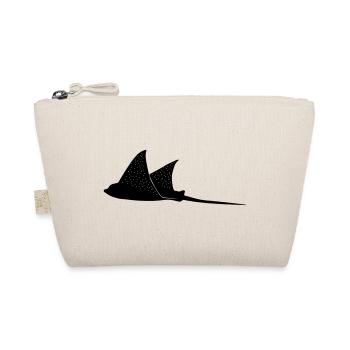 Eagle rays in flight mode - Organic Pouch - nature - Front