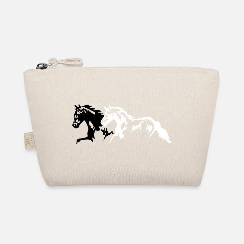 Horses stallion - mare - foal Organic Pouch