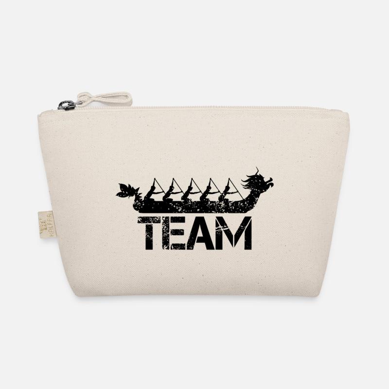 Drachenboot Team - Bio-Täschchen - Natur