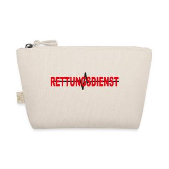 Rettungsdienst mit EKG - Bio-Täschchen - Natur - Vorne
