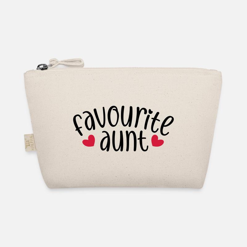 Favorite Aunt Best Aunt Gift Nephew Niece Organic Pouch