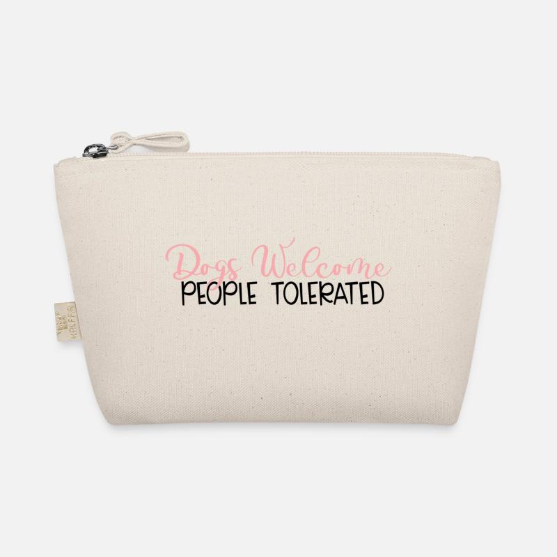 Hunde willkommen Bio-Täschchen