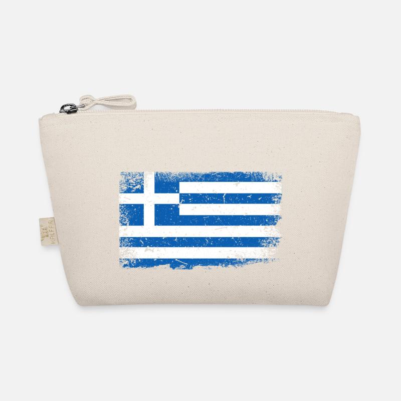 Greece flag Organic Pouch
