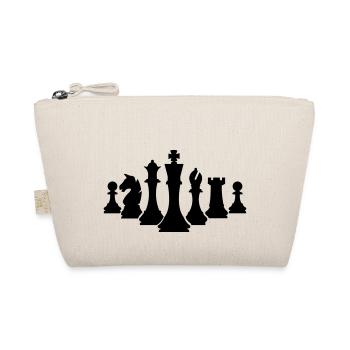 chess pieces - Organic Pouch - nature - Front