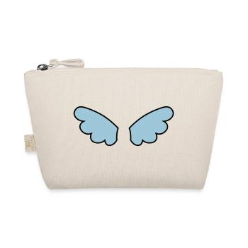 Engelsflügel - angel wings - ailes d'anges - Bio-Täschchen - Natur - Vorne