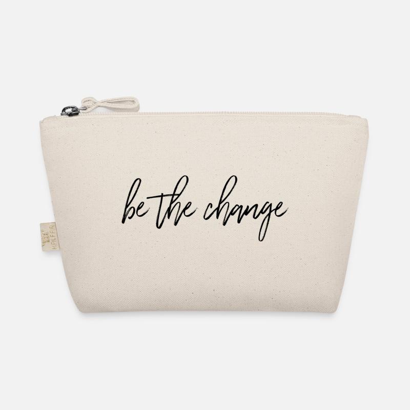 Be The Change - Bio-Täschchen - Natur
