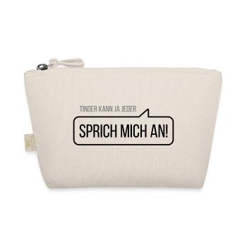 T..... kann ja Jeder - Sprich mich an! - Bio-Täschchen - Natur - Vorne
