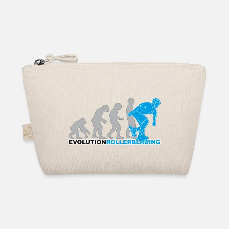 evolution rollerblading, Inline Skates, skaten - Bio-Täschchen - Natur
