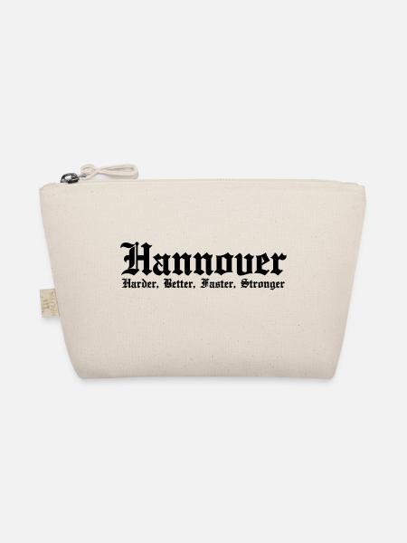 Hannover Harder Better Faster Stronger - Bio-Täschchen - Natur - Vorne