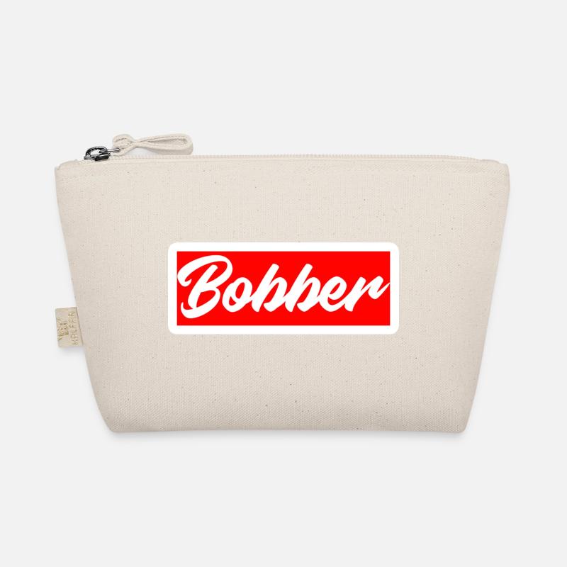 bobber chopper biker cruisen aufkleber sticker - Bio-Täschchen - Natur