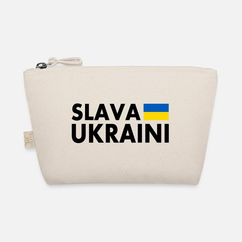 Slava ukraini - Bio-Täschchen - Natur