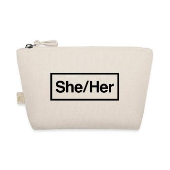 She/Her - Organic Pouch - nature - Front