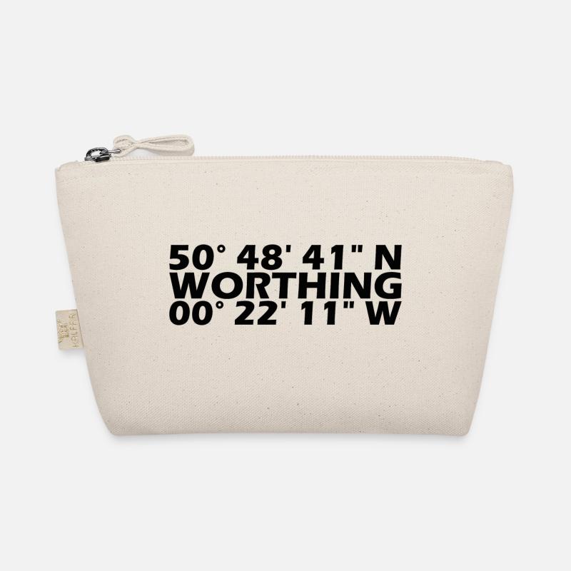 Worthing Coordinates Organic Pouch