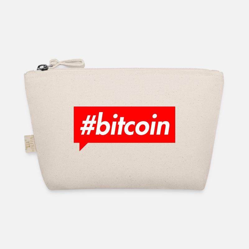 Hashtag Bitcoin - Bio-Täschchen - Natur