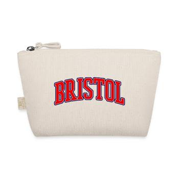 Bristol Varsity Lettering - Organic Pouch - nature - Front