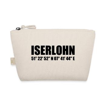 Iserlohn Koordinaten - Bio-Täschchen - Natur - Vorne