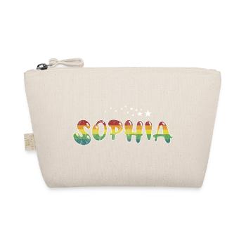 Prénom Sophia Nom de jeune fille cadeau - Trousse biologique - nature - Devant