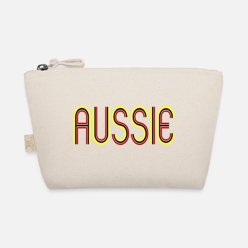 Aussie Aboriginal Flag Organic Pouch