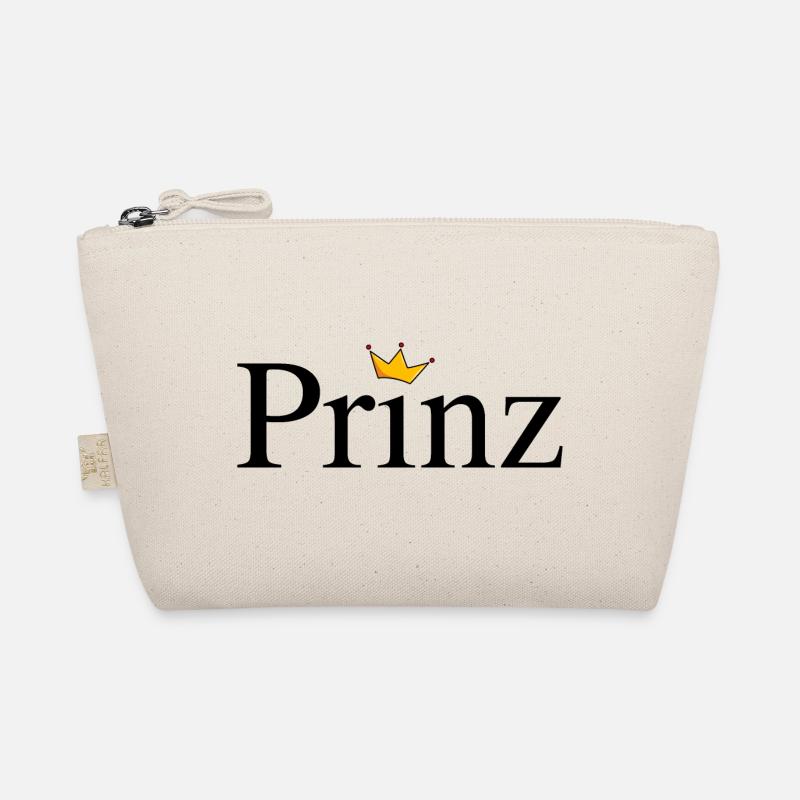 Prinz mit Krone Bio-Täschchen