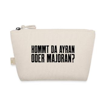 Kommt da Ayran oder Majoran? - Bio-Täschchen - Natur - Vorne