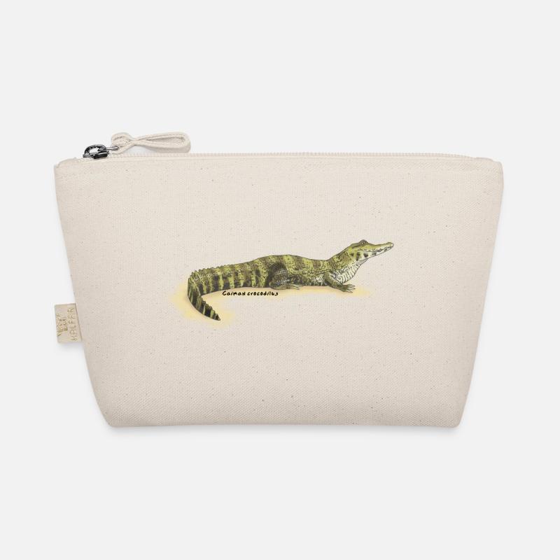 Baba (Caiman crocodilus) - Organic Pouch - nature