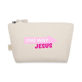 Einweg-Jesus-Pfeil - Bio-Täschchen - Natur - Vorne