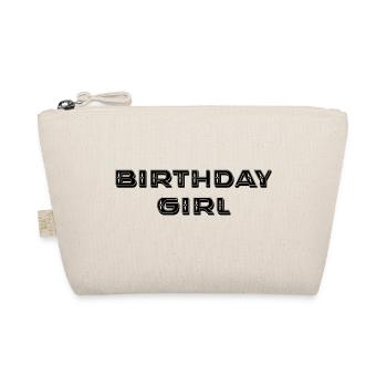 Fille d’anniversaire - Trousse biologique - nature - Devant