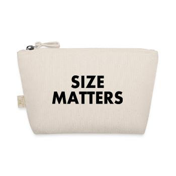 Size matters - Bio-Täschchen - Natur - Vorne