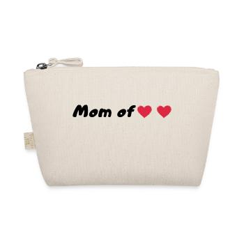 Mother of two children - Organic Pouch - nature - Front