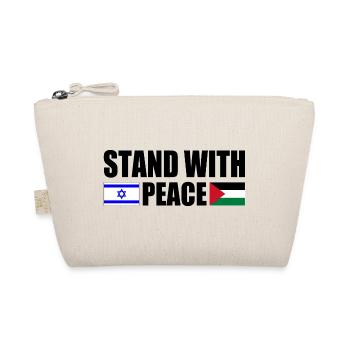 Stand with peace israel free palestine - Organic Pouch - nature - Front