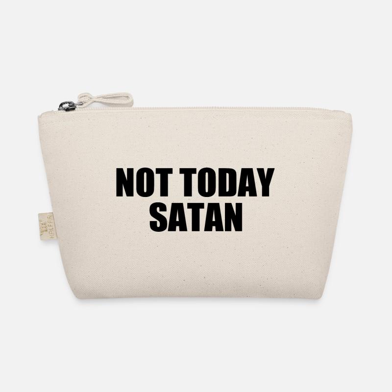 Not today satan Bio-Täschchen