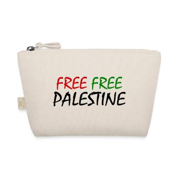 Free palestine - Bio-Täschchen - Natur - Vorne