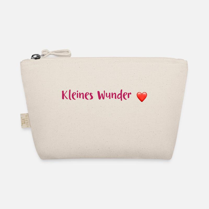 Babysprüche - kleines Wunder Bio-Täschchen