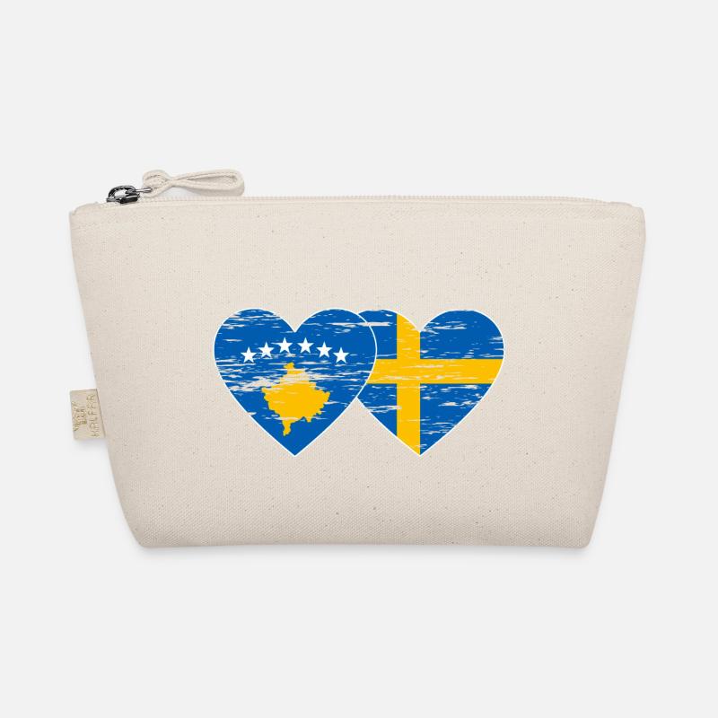 Kosovo Suède Drapeau utilisé Trousse biologique