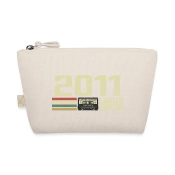 Jahrgang 2011 - Jahrgang 2011 - 13-jähriges Jubiläum Retro - Bio-Täschchen - Natur - Vorne