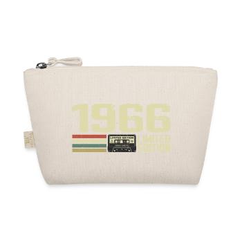 Born in 1966 - Vintage 1966 - 58th Retro Birthday - Organic Pouch - nature - Front