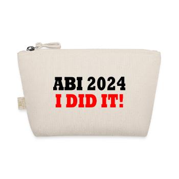 Abi 2024 - Bio-Täschchen - Natur - Vorne