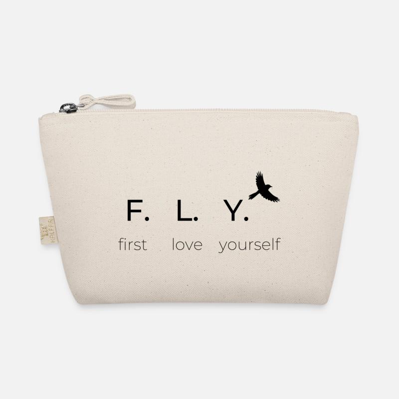 F.L.Y. first love yourself, Statement, Glück Bio-Täschchen