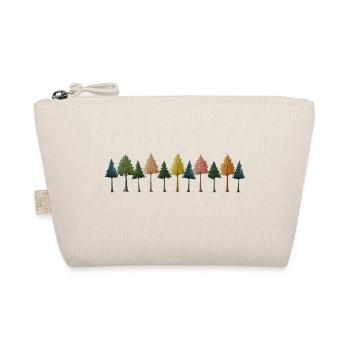 Trees Forest Drawing - Organic Pouch - nature - Front