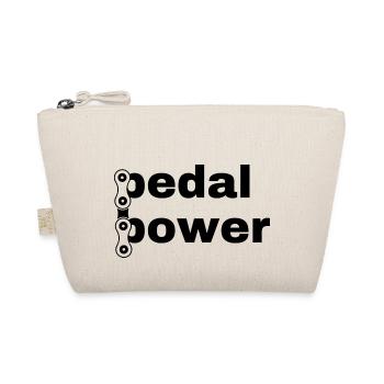 Gravel, Mountain Bike, Passion, Cycling - Organic Pouch - nature - Front