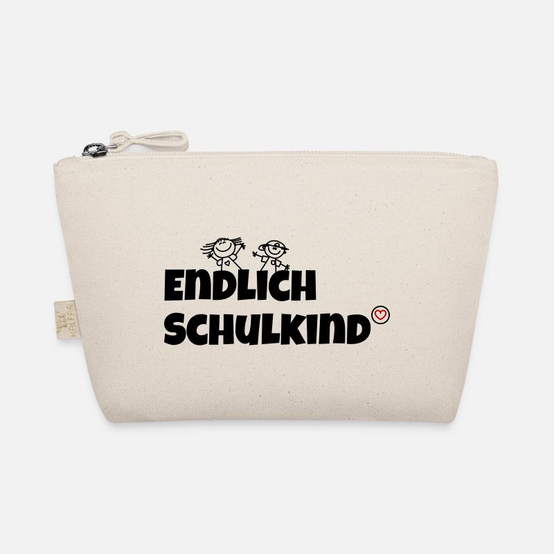 Endlich Schulkind Bio-Täschchen